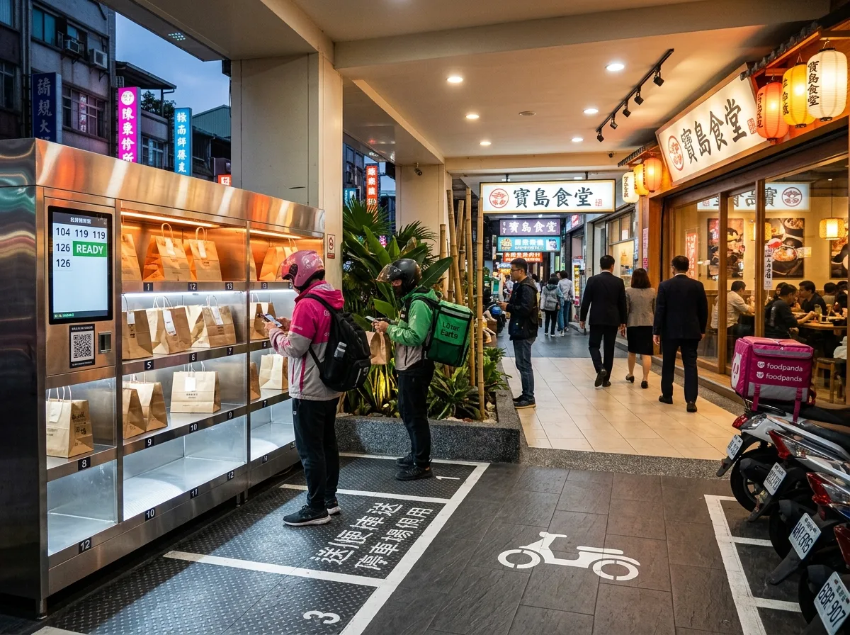 Delivery Pickup Flow: Separating Takeout and Dine-in