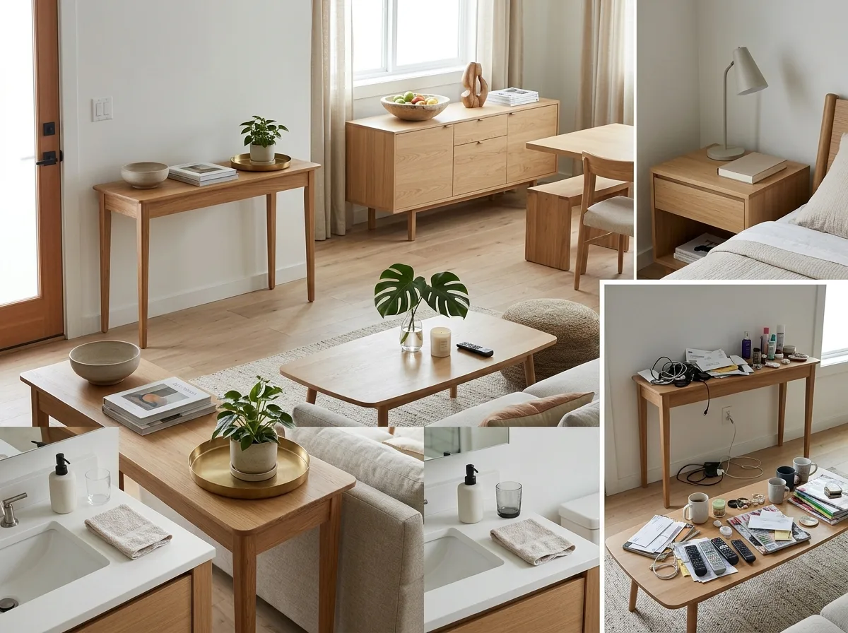 Surfaces Are Always Empty: Three Items or Fewer