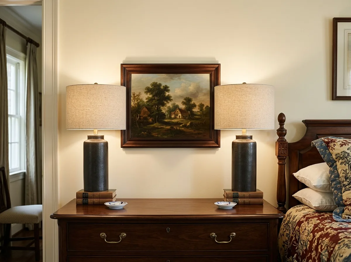Paired Table Lamps: The Symmetrical Set