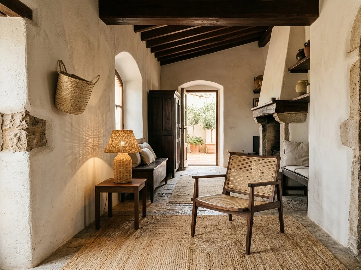 Rattan and Woven Grass: The Only Lightness