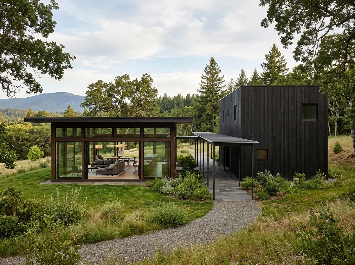 Two Volumes and a Corridor: Splitting the House in Half