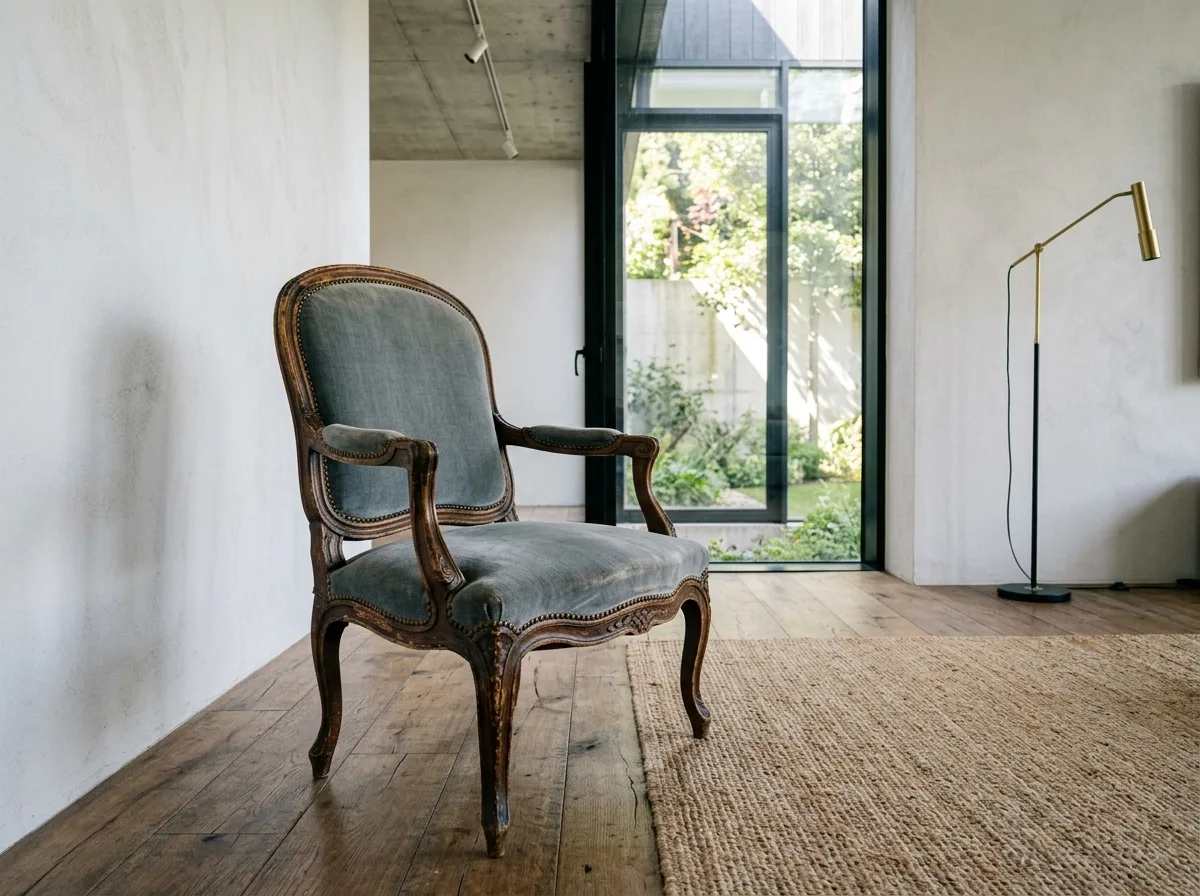 Contemporary Use of Louis Chair: Only One