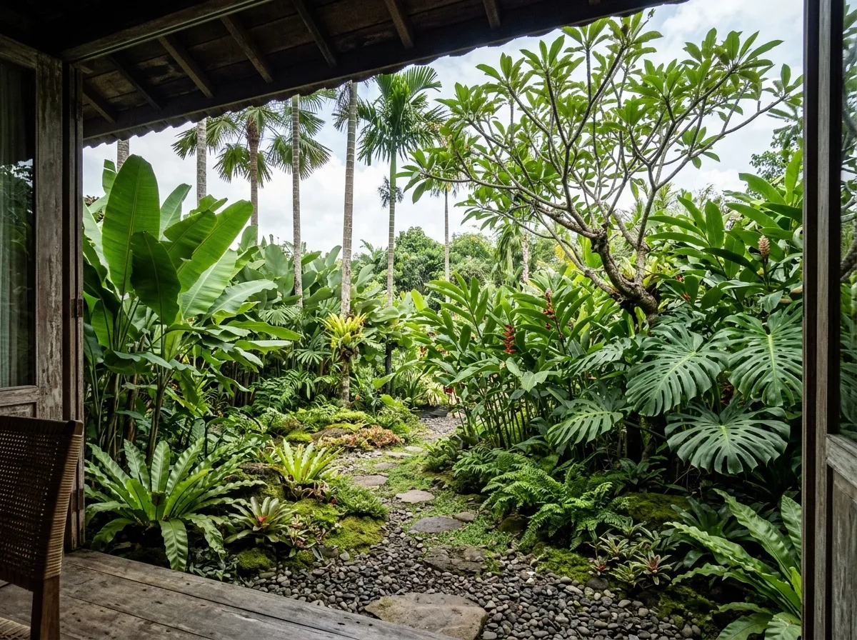 Garden Planting: Three Layers of High, Medium, and Low