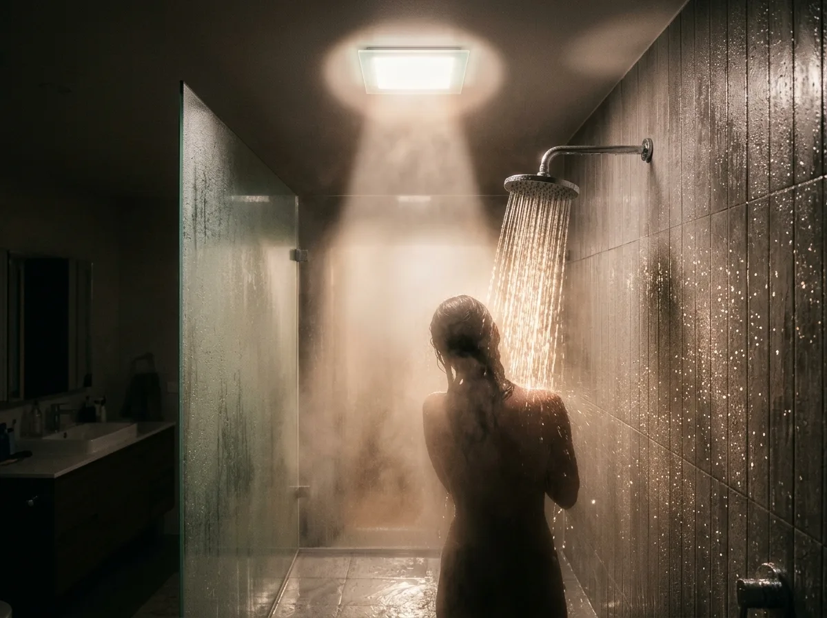 Shower Room Moisture-Proof Light: Halo in the Mist