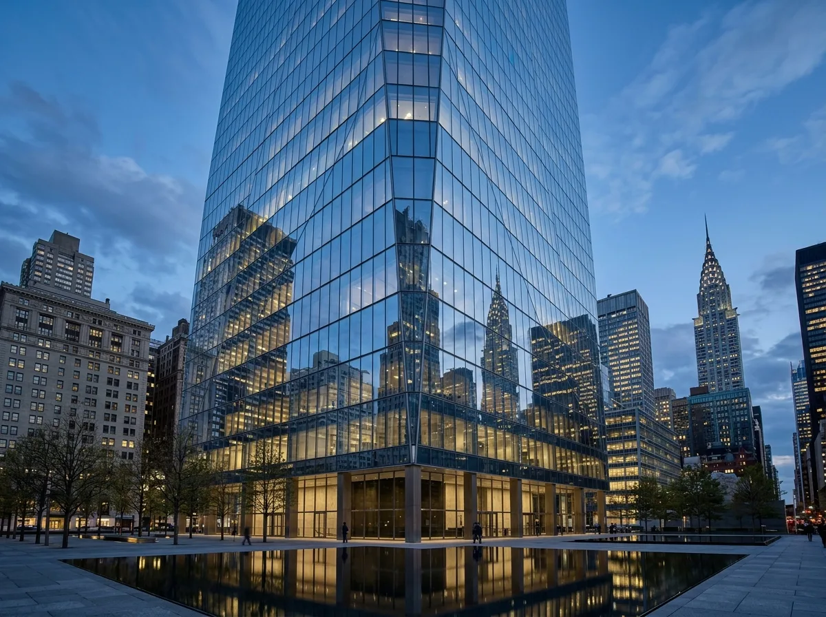 Glass Skyscrapers: Replacing Mass with Reflection