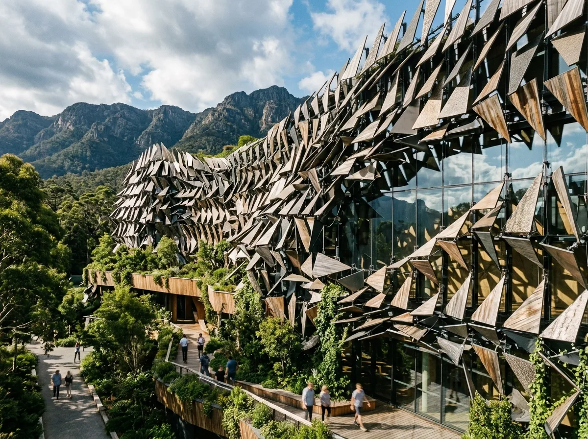 Symbiotic Dynamic Architecture in Mountains and Forests