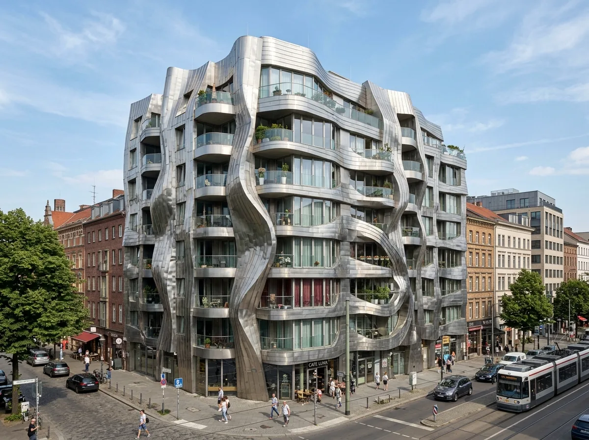 Residential Expressionism: Efficient Plans with Sculptural Facades
