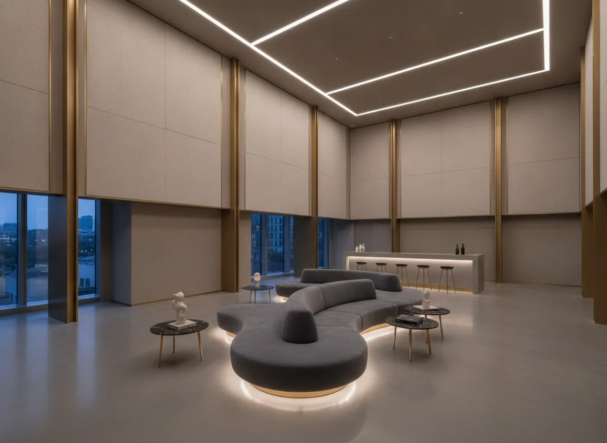 Gallery Light and Shadow Overture: Material Dialogue with Space