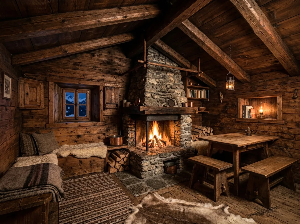 高山木屋的来历：先挡雪再谈美