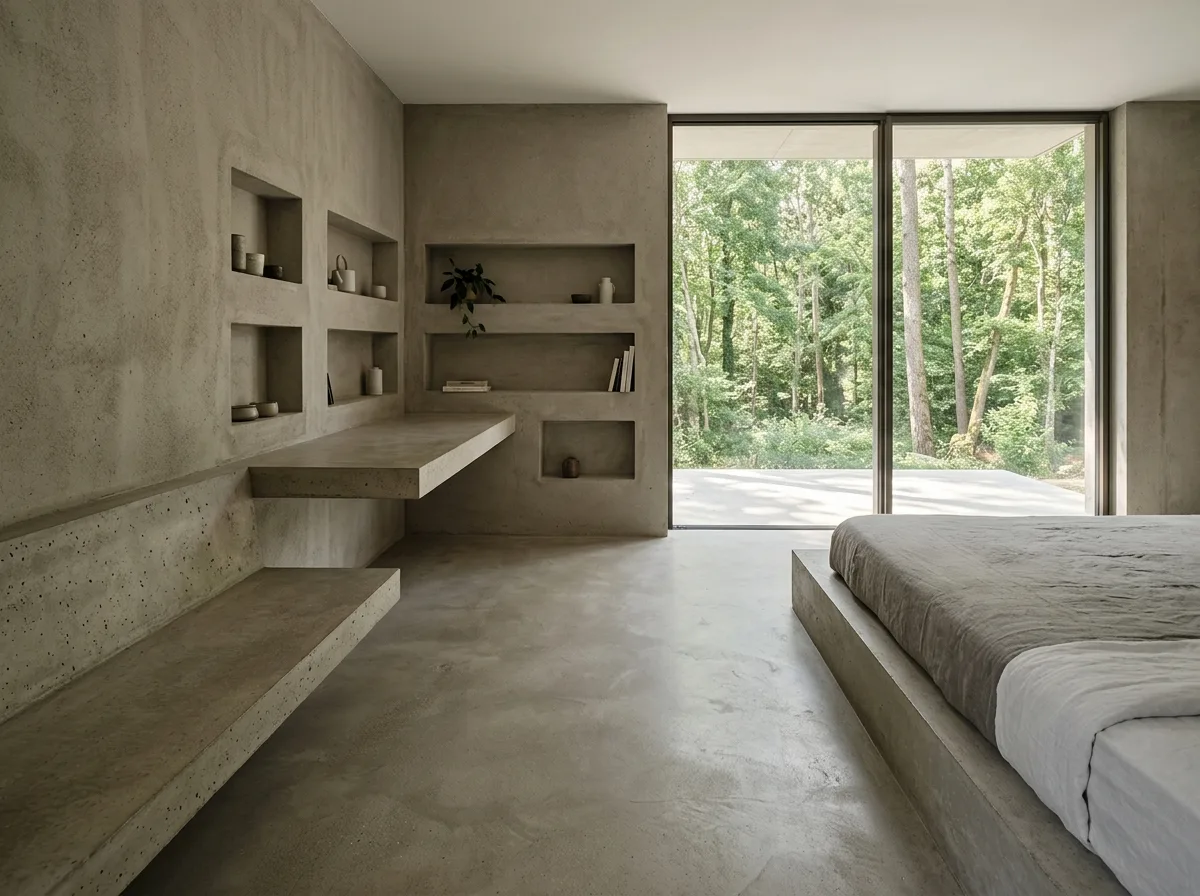 Furniture Against the Wall or Recessed