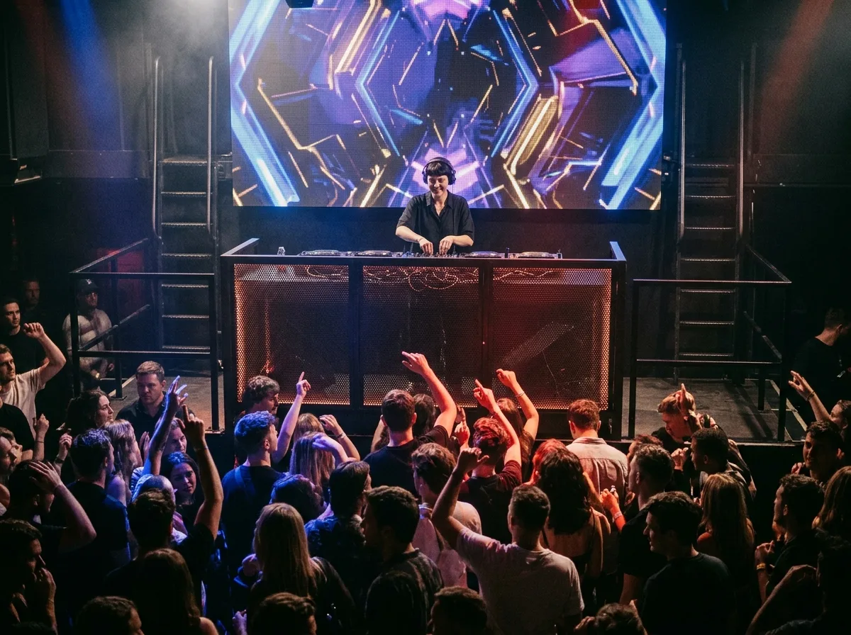 DJ Booth Height: Visible to All, Seen by All