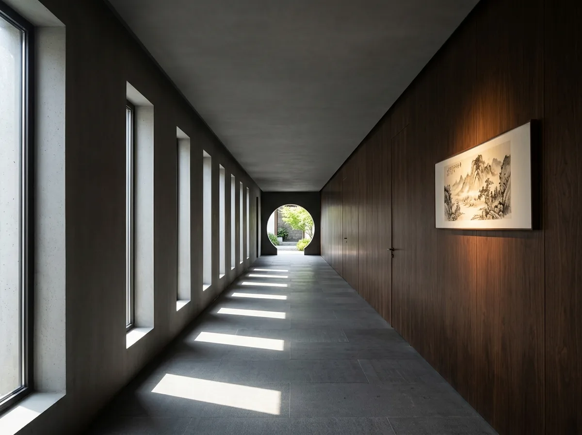 Humanistic Atmosphere · Corridor: Rhythm of Light Patches