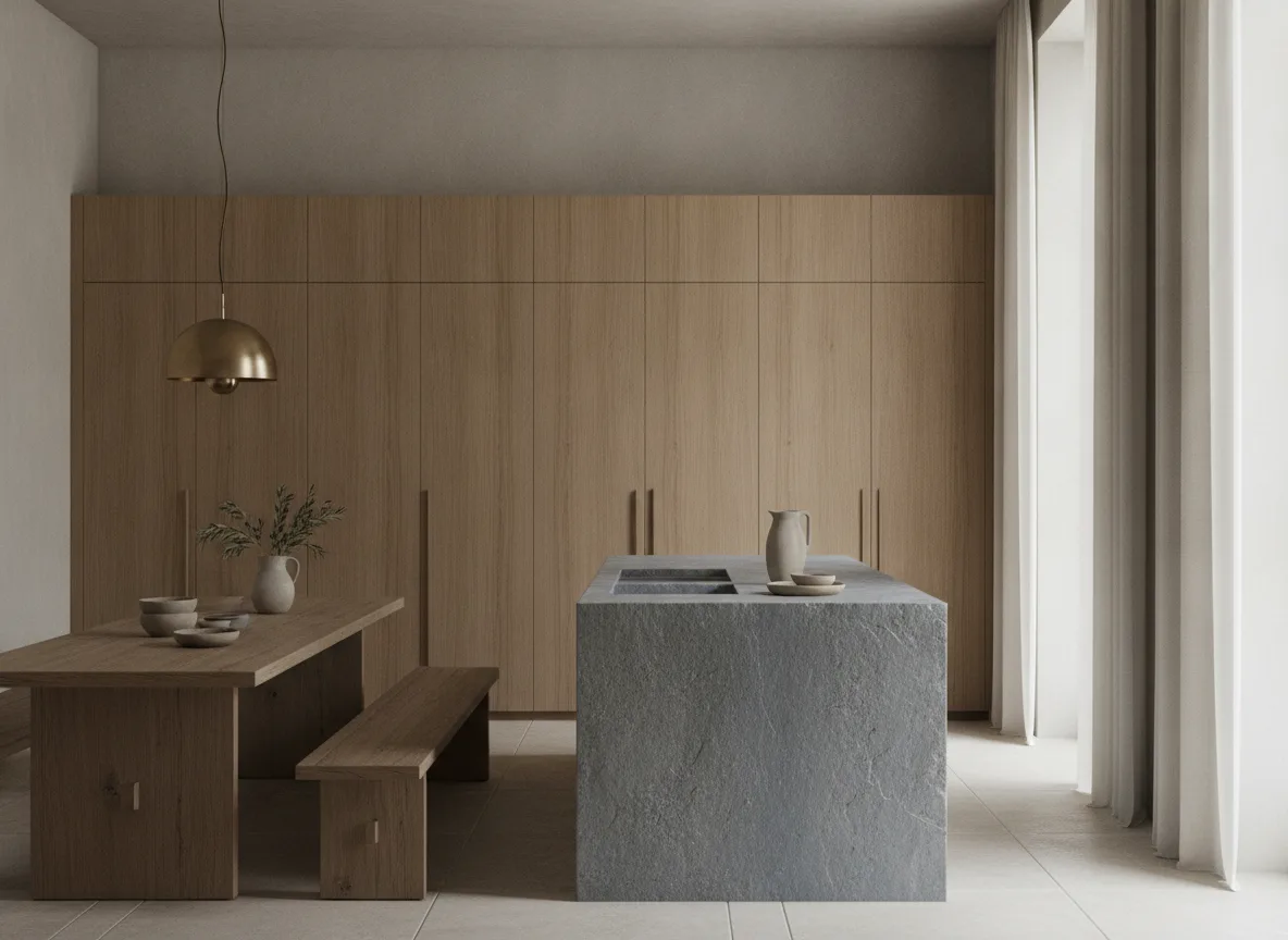 Van Duysen Style・Warm Minimalist Kitchen
