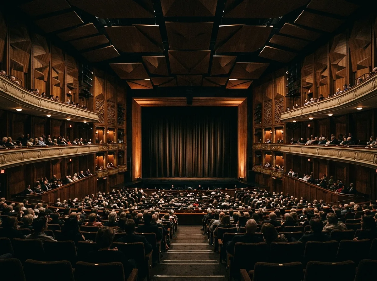 Theater - Proscenium Arch Theater Interior