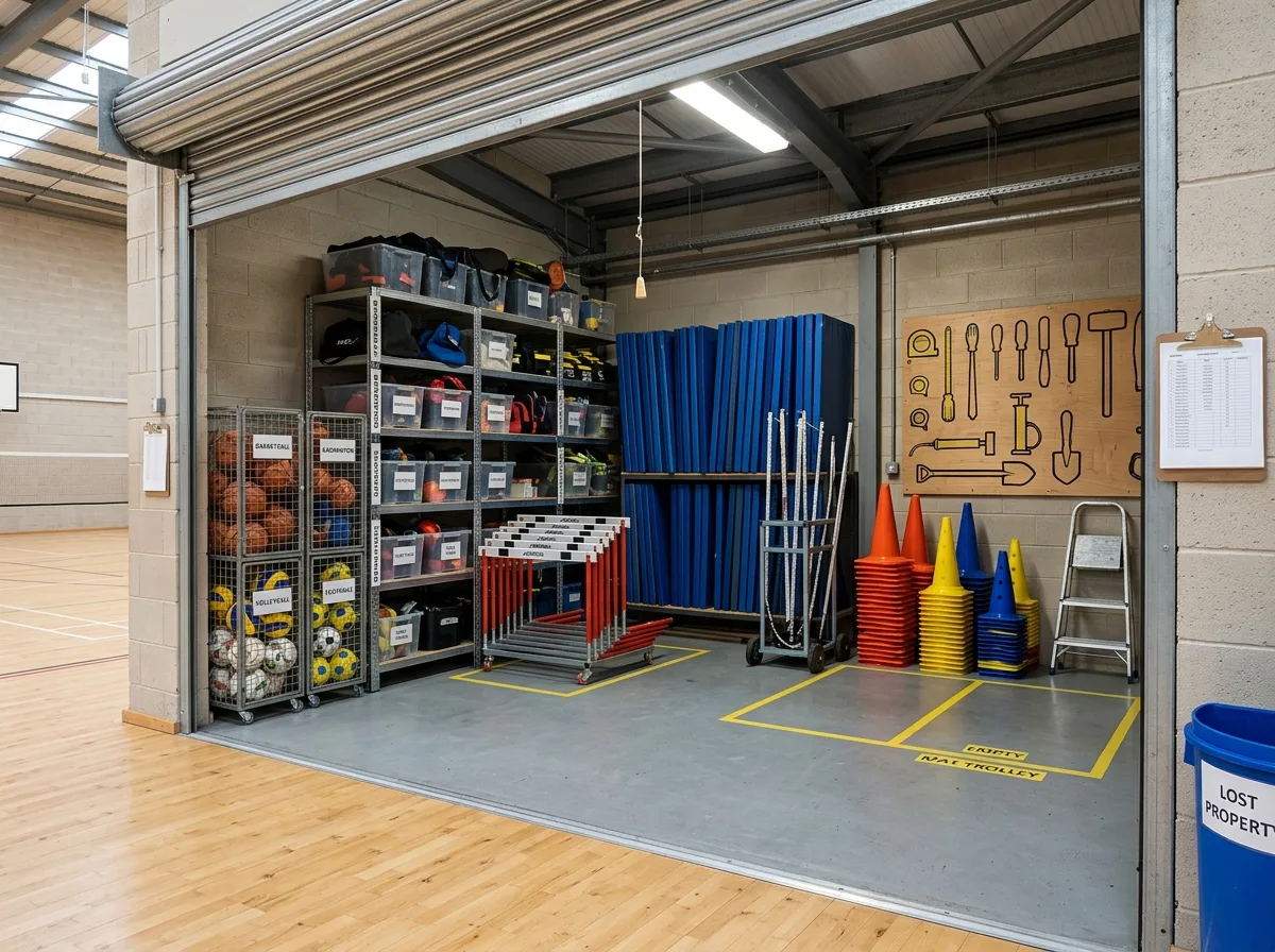 Equipment Room: Classification, Storage, and Access Flow