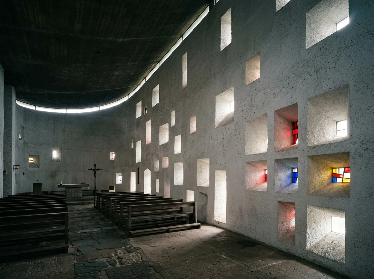 Thick Walls and Colored Light Wells: Carved Religious Spaces