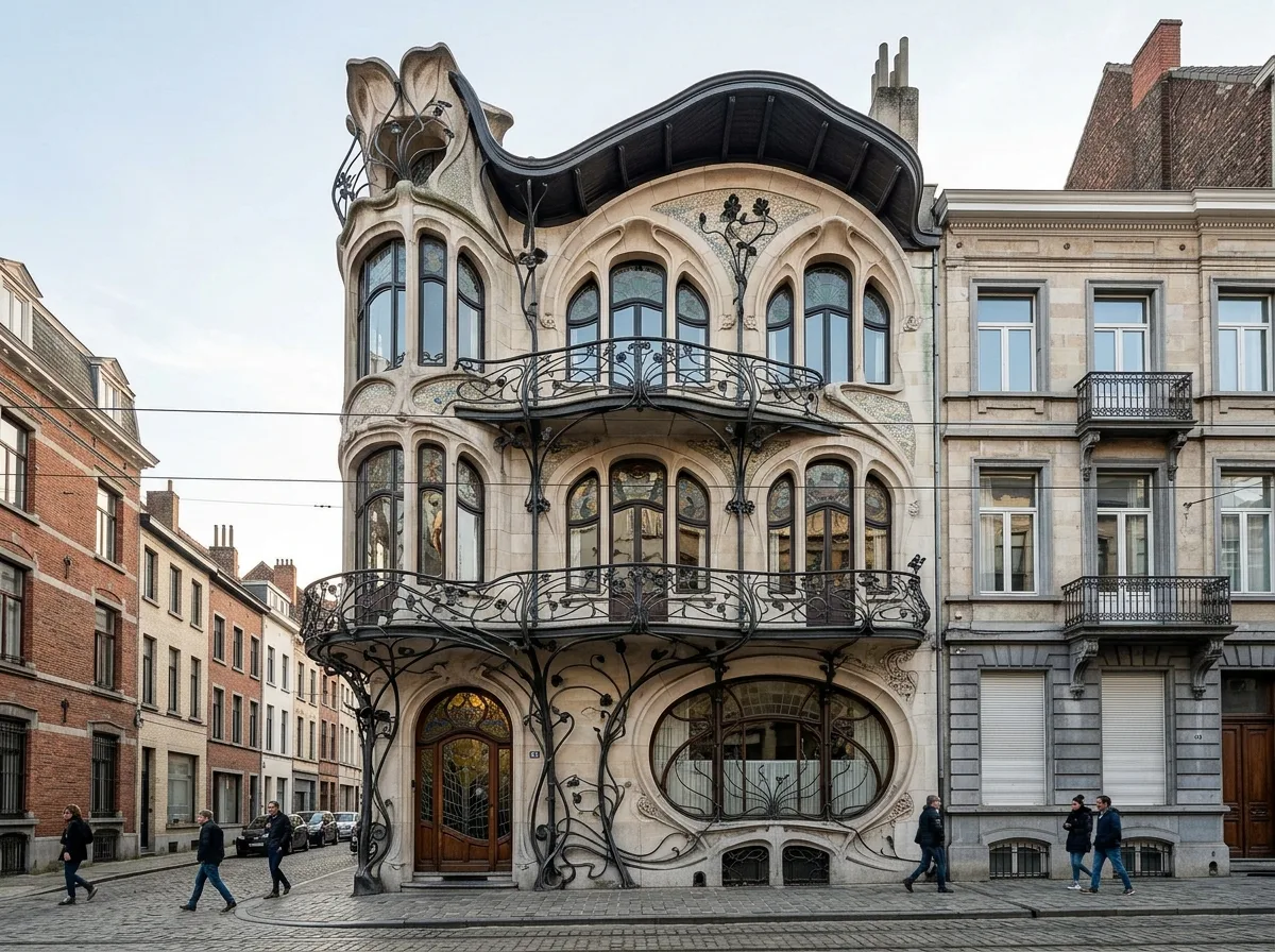 Definition: The entire building grows from a single stem