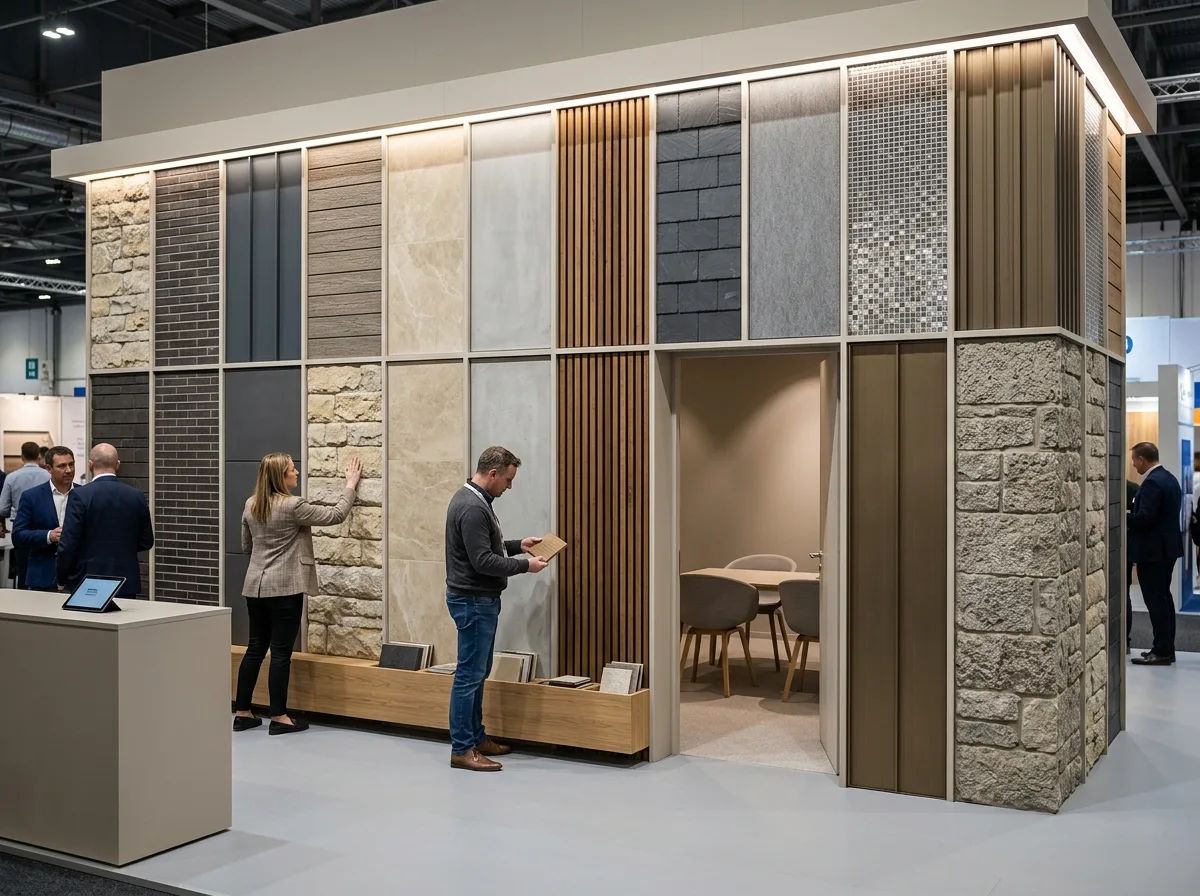Building Materials Exhibition・Materials as Exhibits: Full-Scale Sample Wall