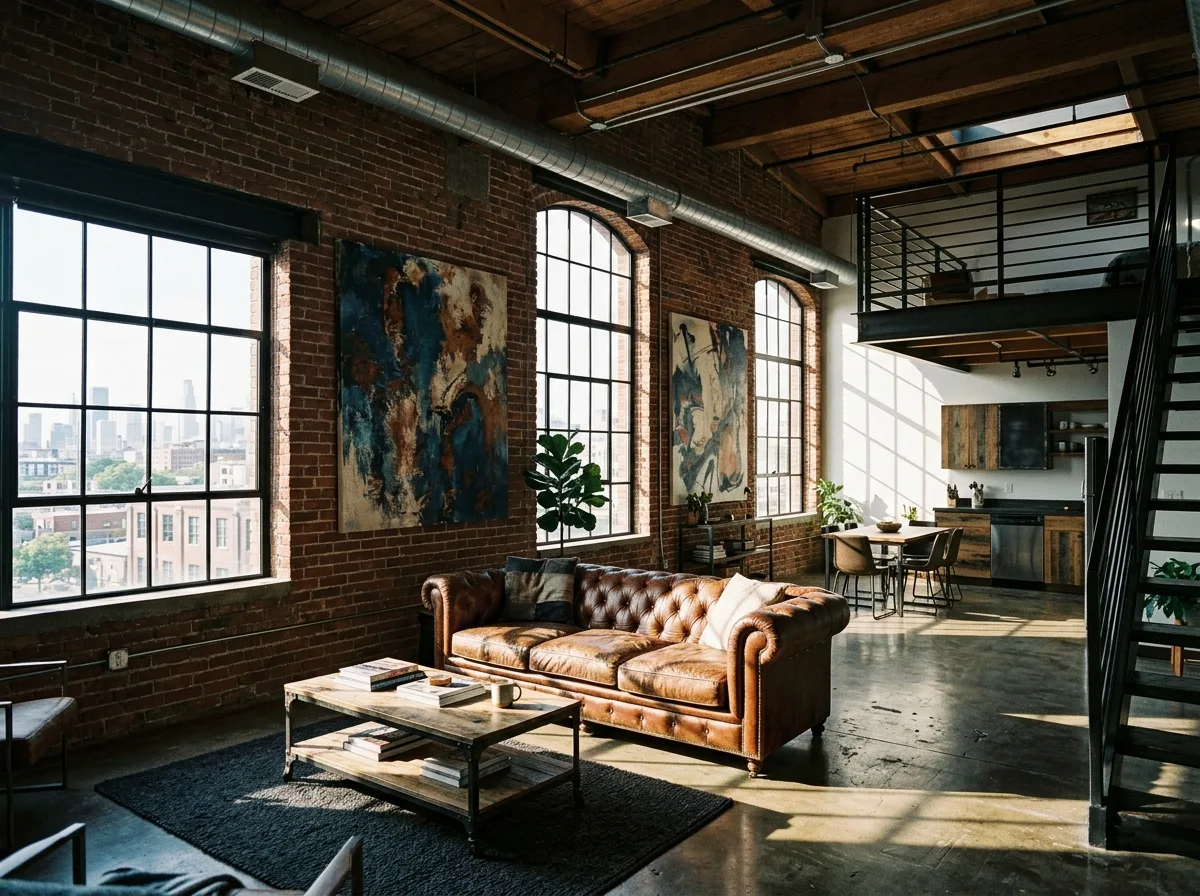 Loft Apartments: Industrial Style and Artistic Taste