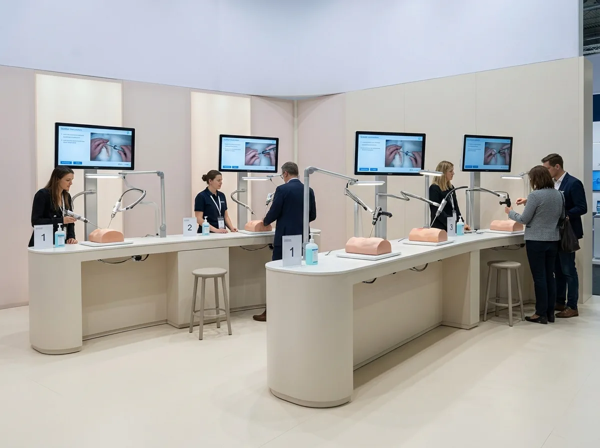 Medical Exhibition・Interactive Experience Station: Hands-on Devices