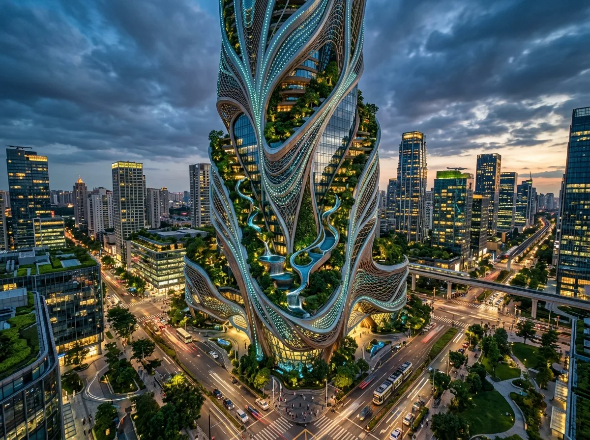 Future City Skylines: Supertalls for Symbiotic Living