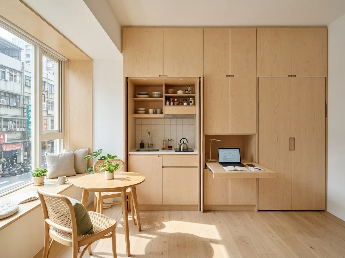 Small Space Living: One Room Does It All