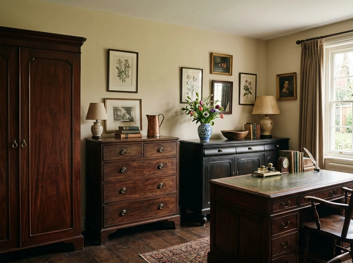Brown Furniture: The Weight of Dark Old Wood