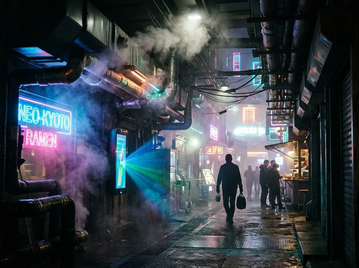 逆光和烟雾：有体积的光