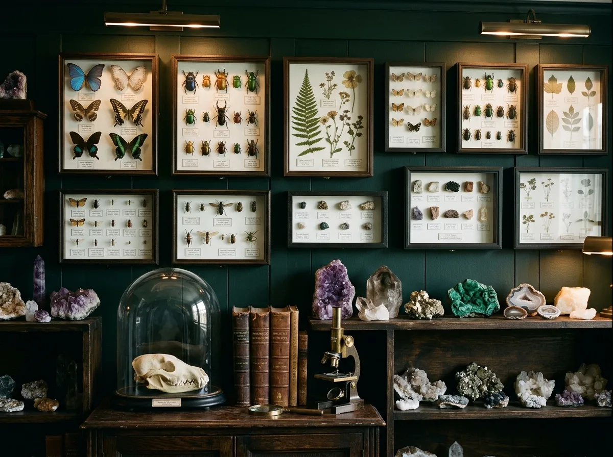 Specimens and Natural History: Butterflies, Minerals, and Skeletons