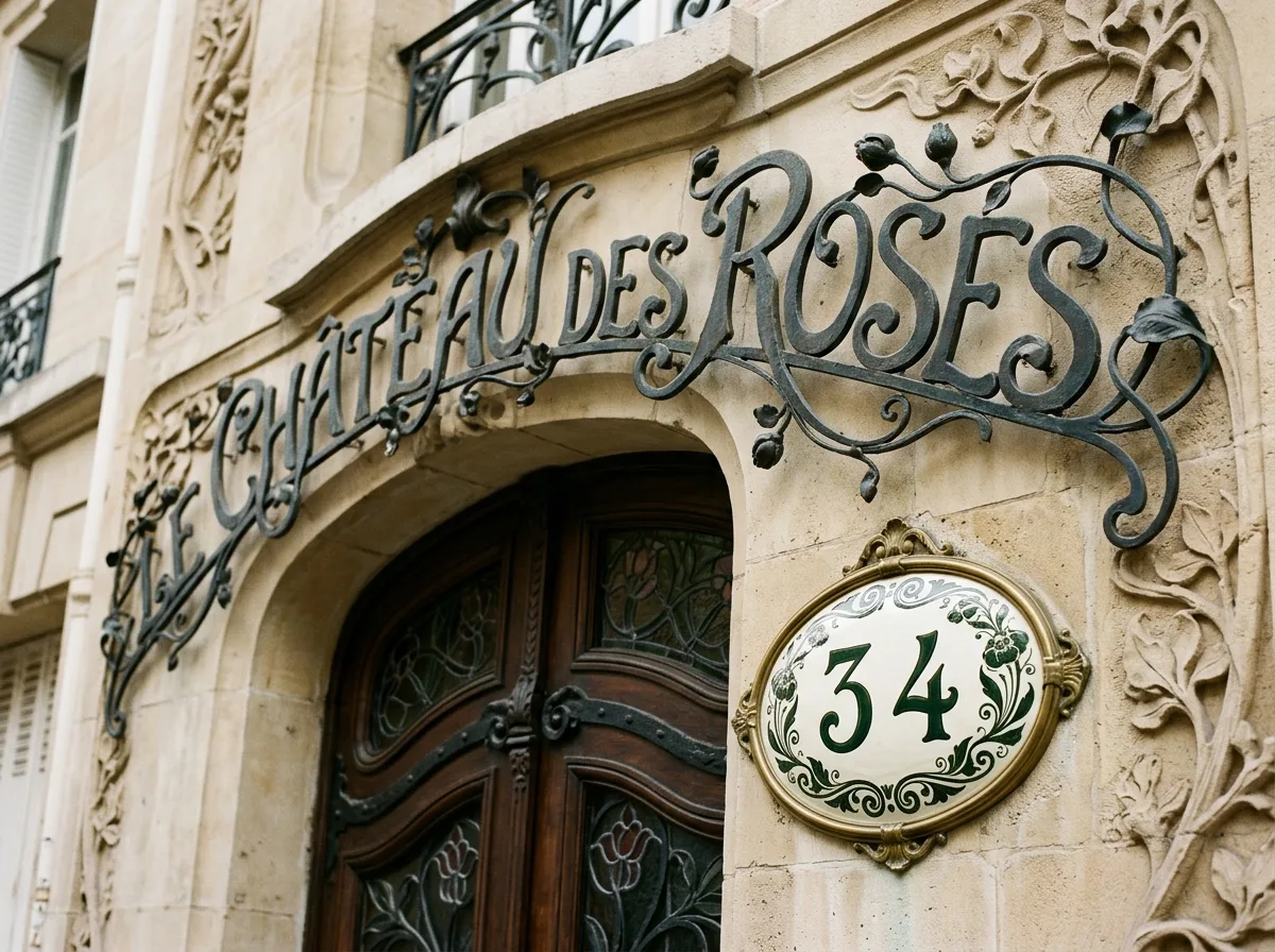 Typography and Signage: Art Nouveau Lettering