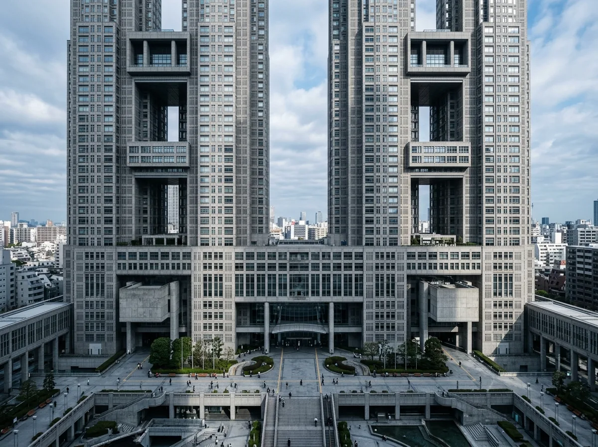 都会市政中心：模块化的垂直巨构