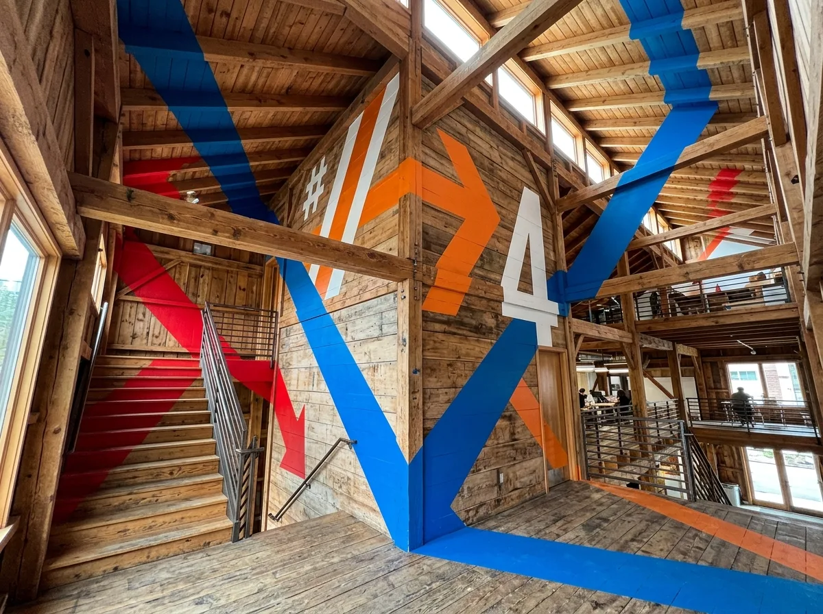 Sea Ranch Supergraphics: Giant Geometries Painted Directly on Walls