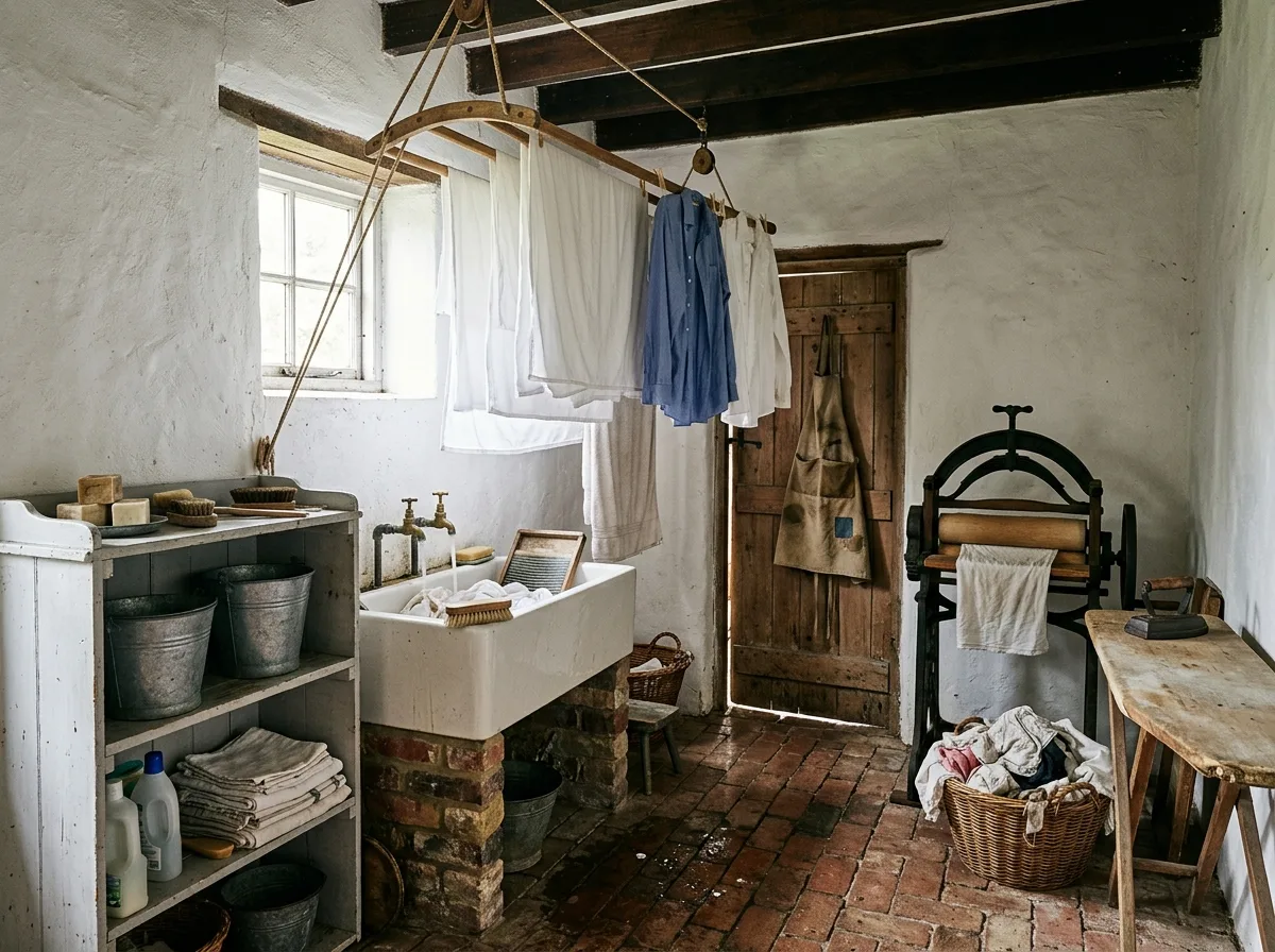 English Countryside · Storage Room: Laundry and Odds and Ends
