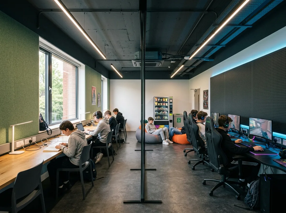 Self-Study and E-sports Room: A Third Space for Teenagers