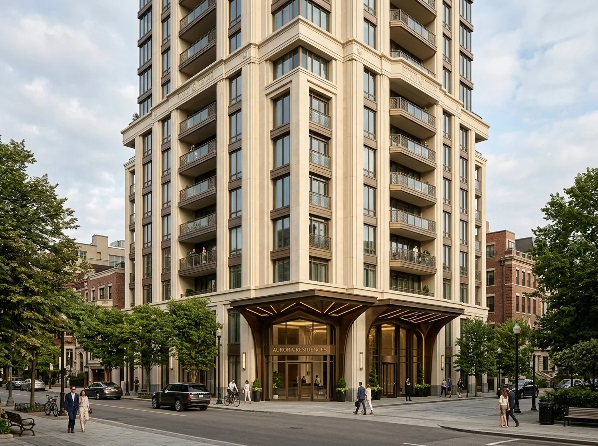 The Balanced Proportions of Contemporary Classicism: Recessed Glazing and Bronze Details