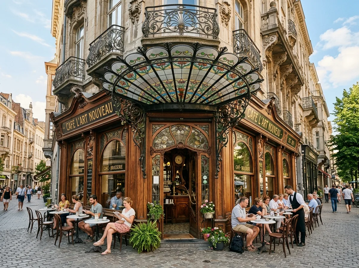 Art Nouveau・Cafe Exterior and Terrace
