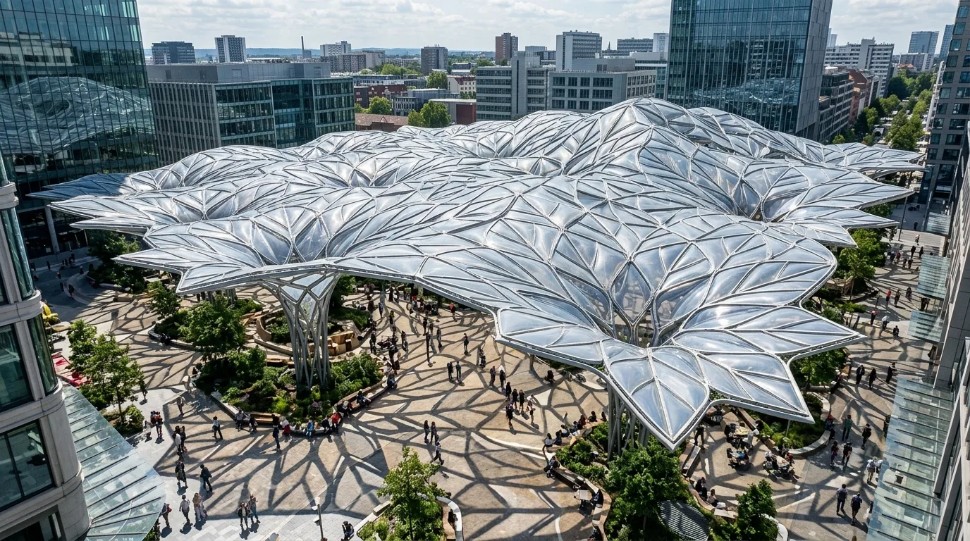 Parametric Biomorphic Urban Verandas
