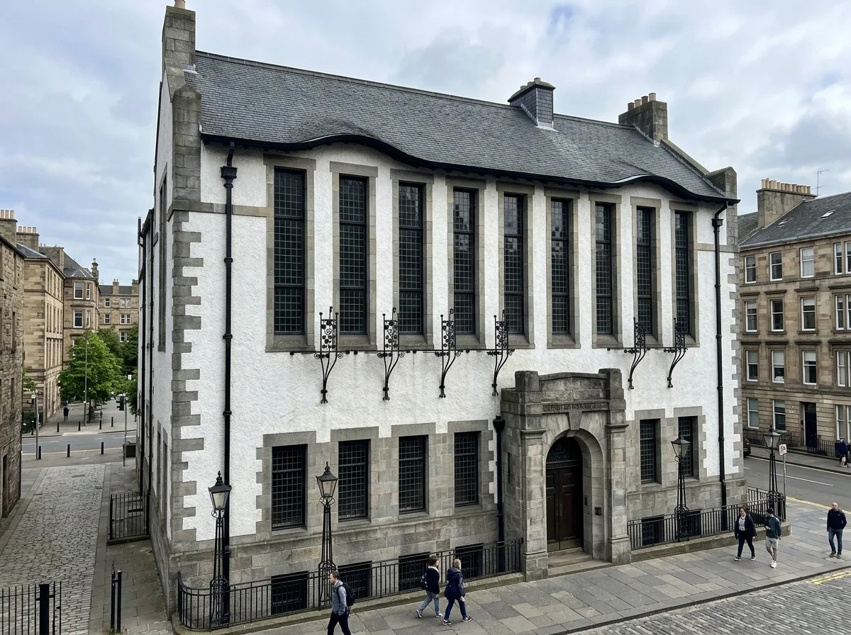 Glasgow Style: Tall, Narrow Windows and Squares with Arcs