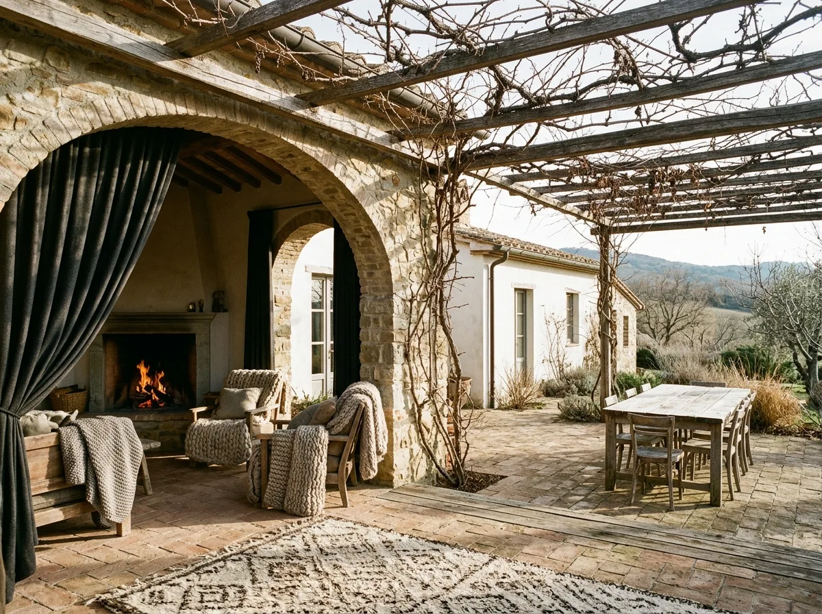 Summer and Winter: Two Uses of the Same Home