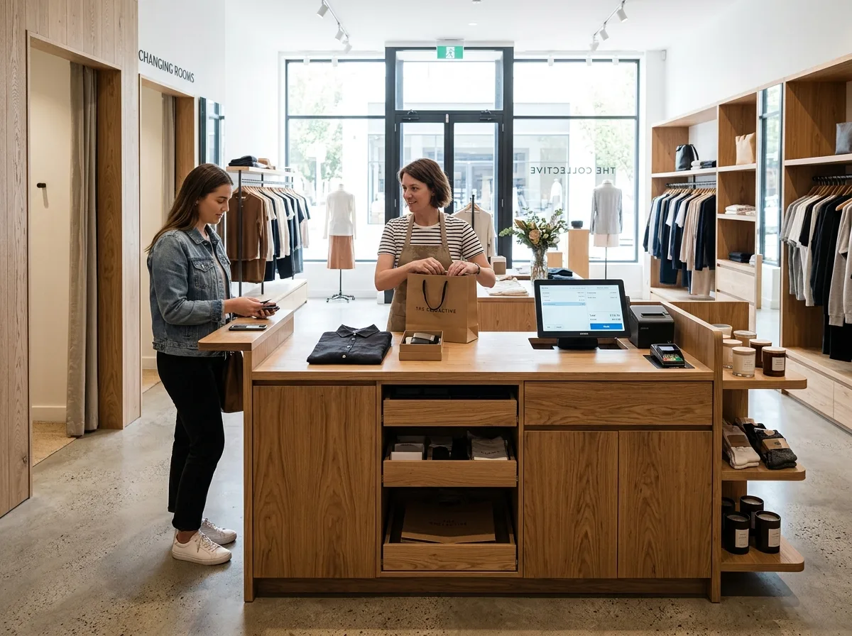 Checkout Counter: The Last Thirty Seconds of Transaction