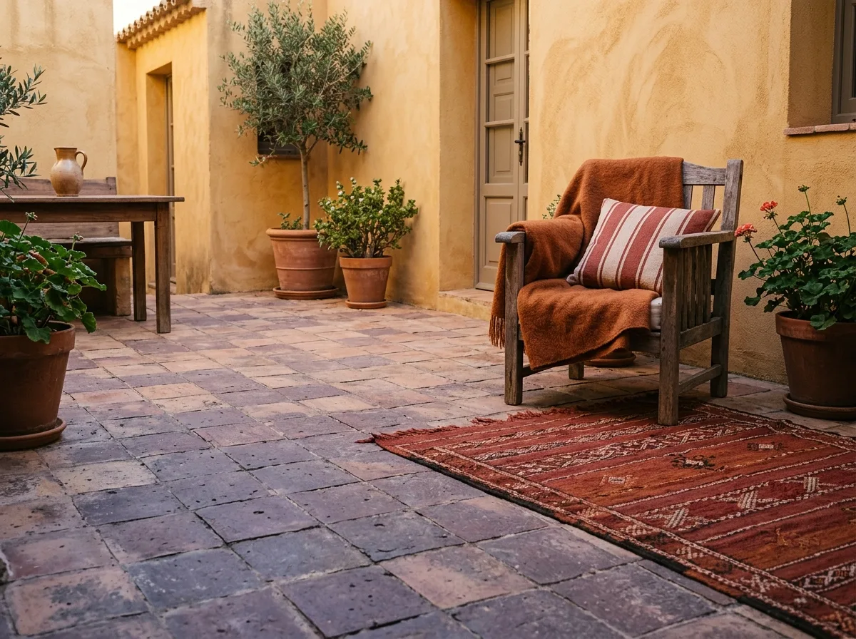 Terracotta Red and Rust Orange: The Fired Tier