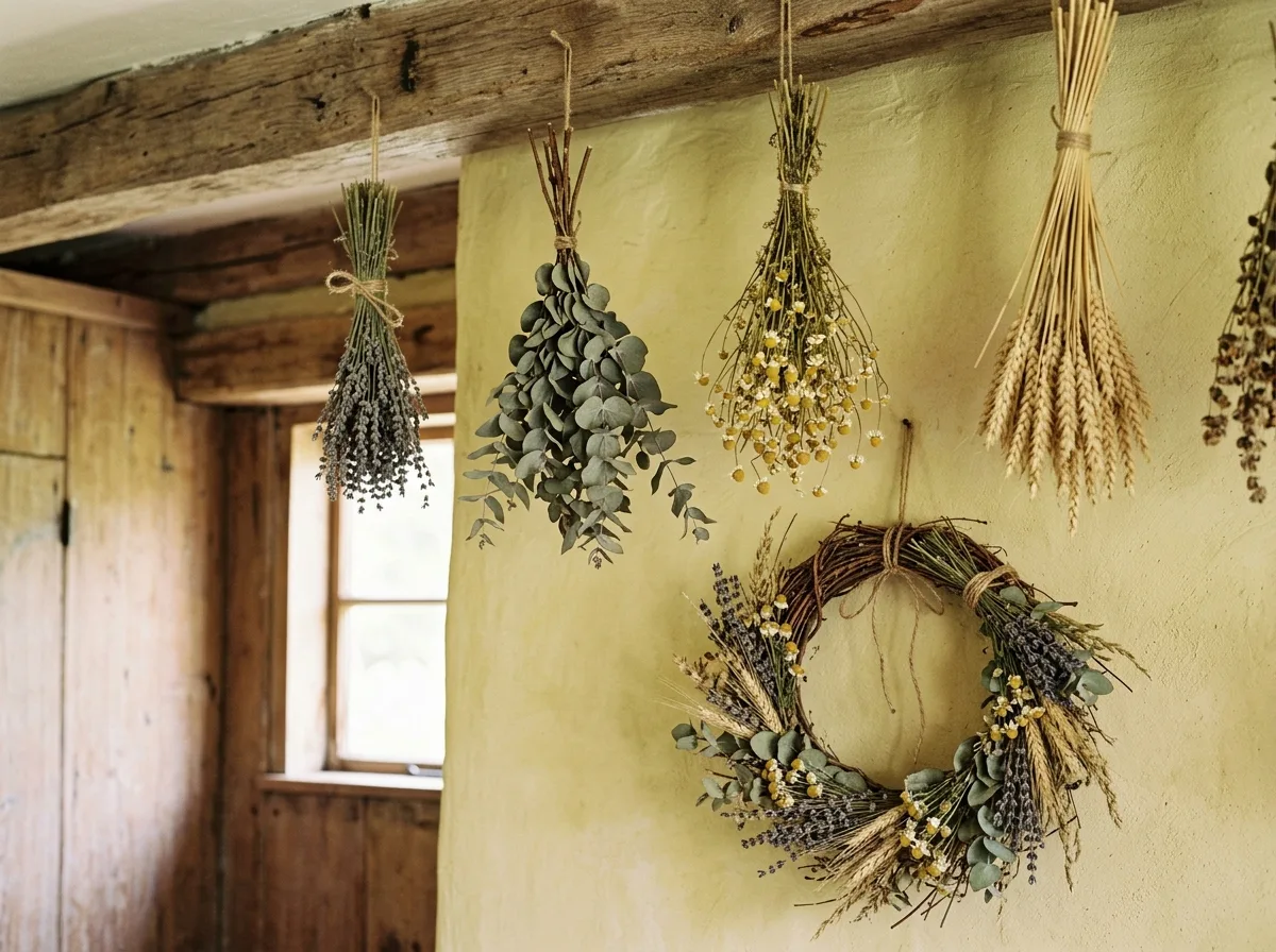 Dried Flowers and Wreaths