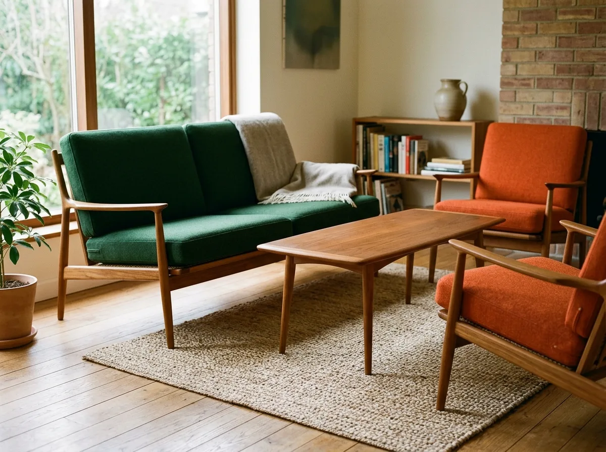 Teak and slender legs: the foundation of Nordic furniture