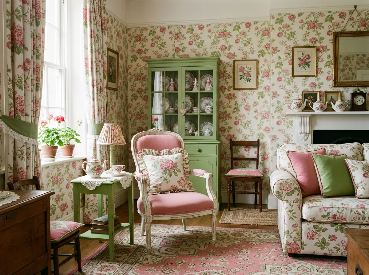 Pink and Green: The Most Common Pairing