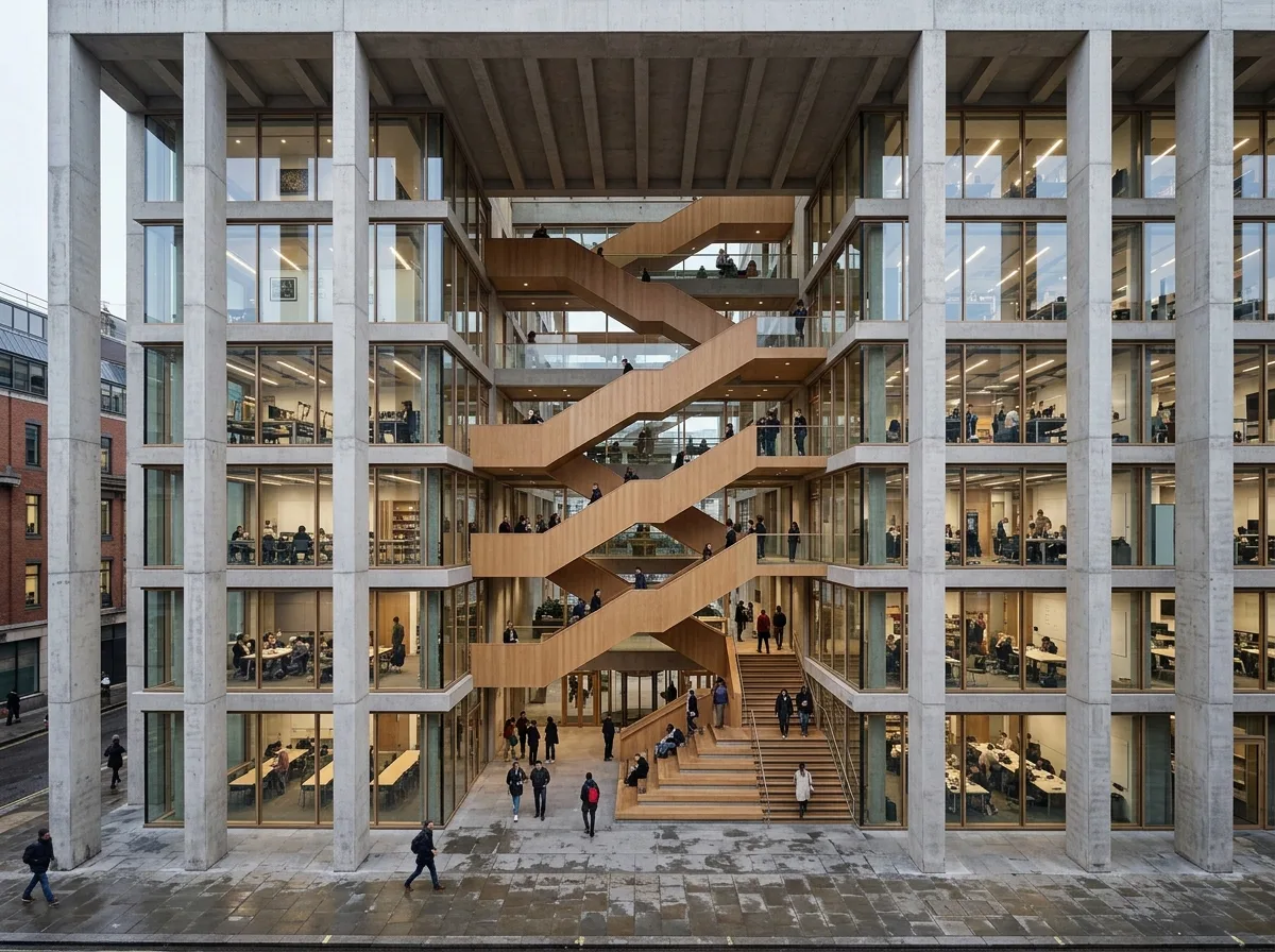 Vertical Epistemology Forum: A Learning Landscape Connected by Social Staircases