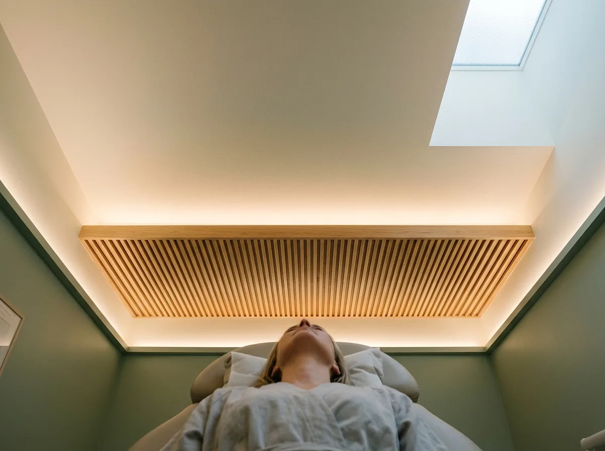 Sightlines from the Bed: The Ceiling as the Only Scenery