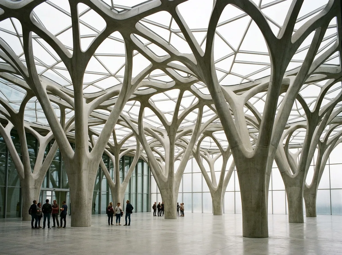 Tree-like Columns: Branching Columns Support the Ceiling