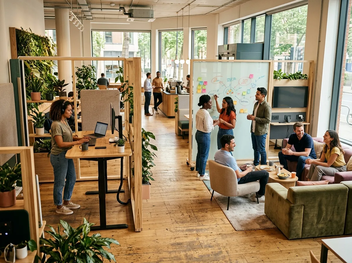 Flexible Co-creation Space: Personal Focus and Collaborative Exchange