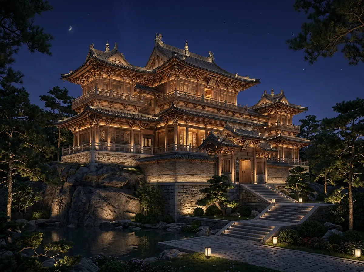 Night Illumination of Historic Sites