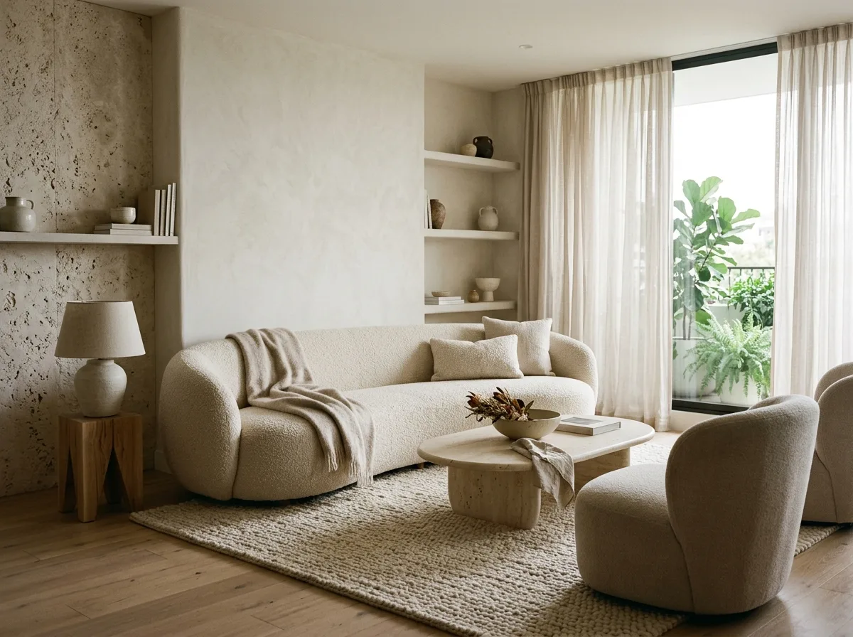 The difference from modern luxury: Soft instead of hard